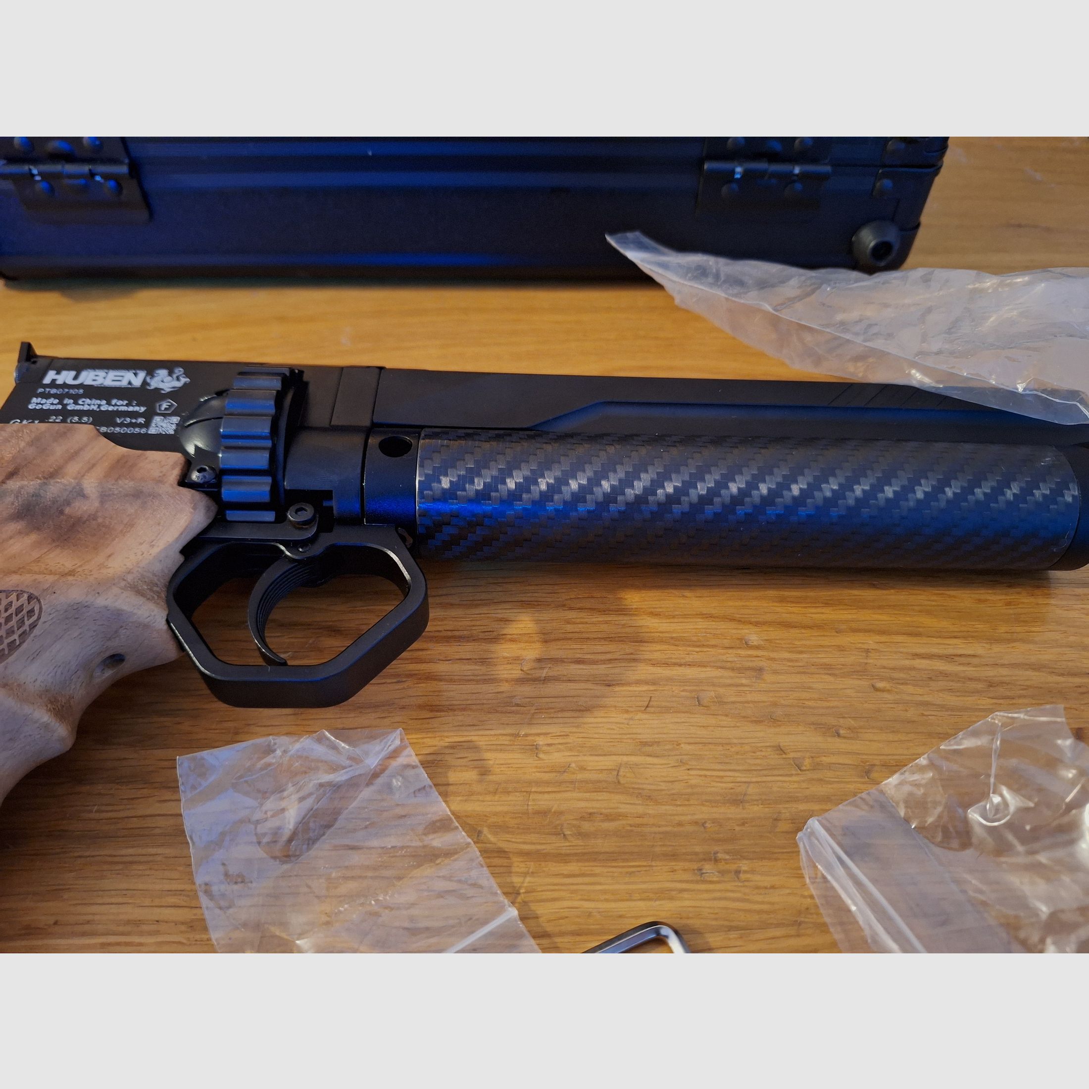 Huben GK1 V3 incl. silencer 7.5 Joules, very good condition,