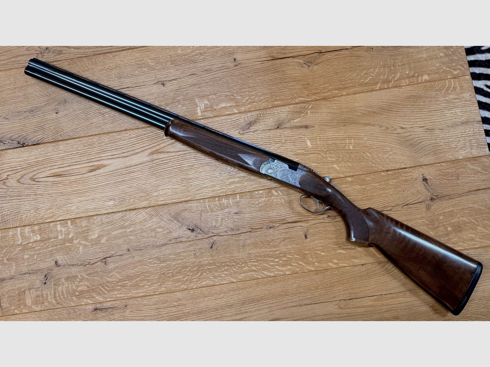 Beretta 686 Silver Pigeon 1 Jagd Bockdoppelflinte / Kaliber 12/76 / LL 71cm, Bild 4 von 6