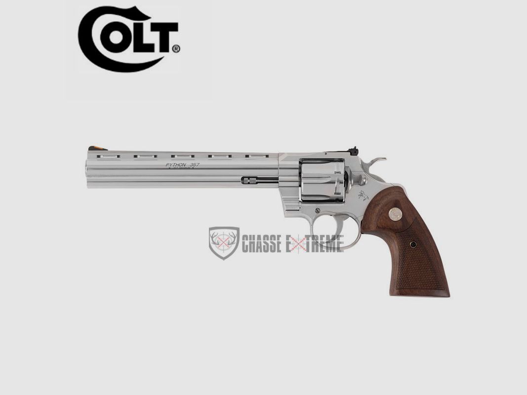 Revolver COLT Python 8" Cal 357 Mag Inox