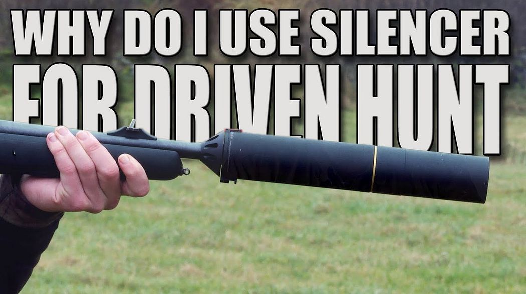 Stalon WM110 silencer for driven hunt and stalking (Hunting gear)