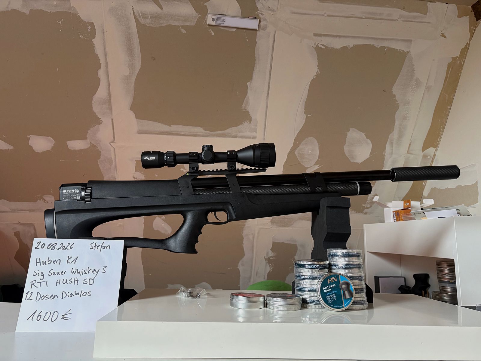 Huben K1 mit Zubehör