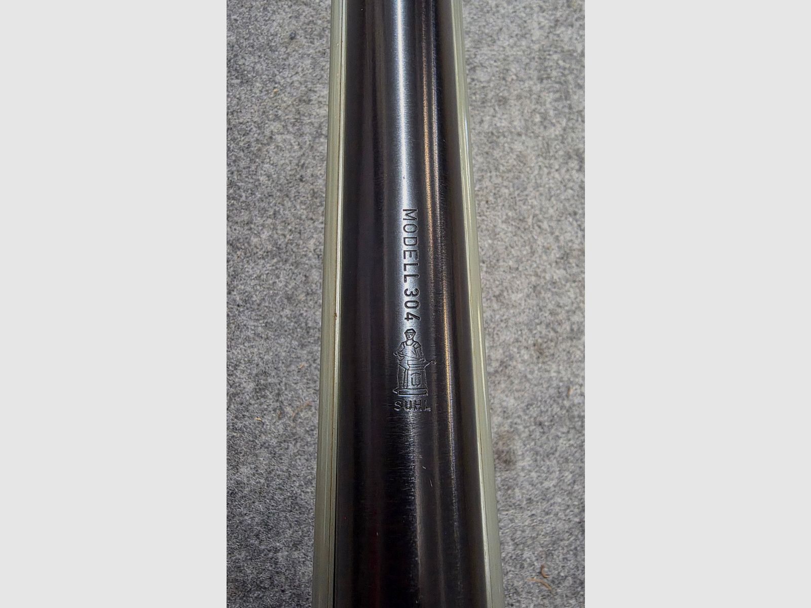 Haenel Mod. 304 avec crosse en plastique gris Cal. 4,5mm Diabolo Knicker