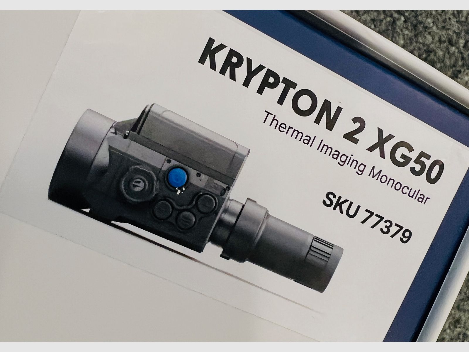Wärmebild-Vorsatzgerät Krypton Gen. II XG50 640x480, Bild 1 von 11
