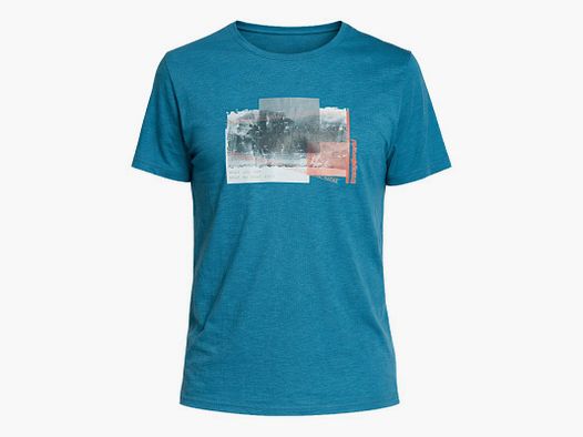 Trangoworld T-SHIRT MACKAY BLAUW