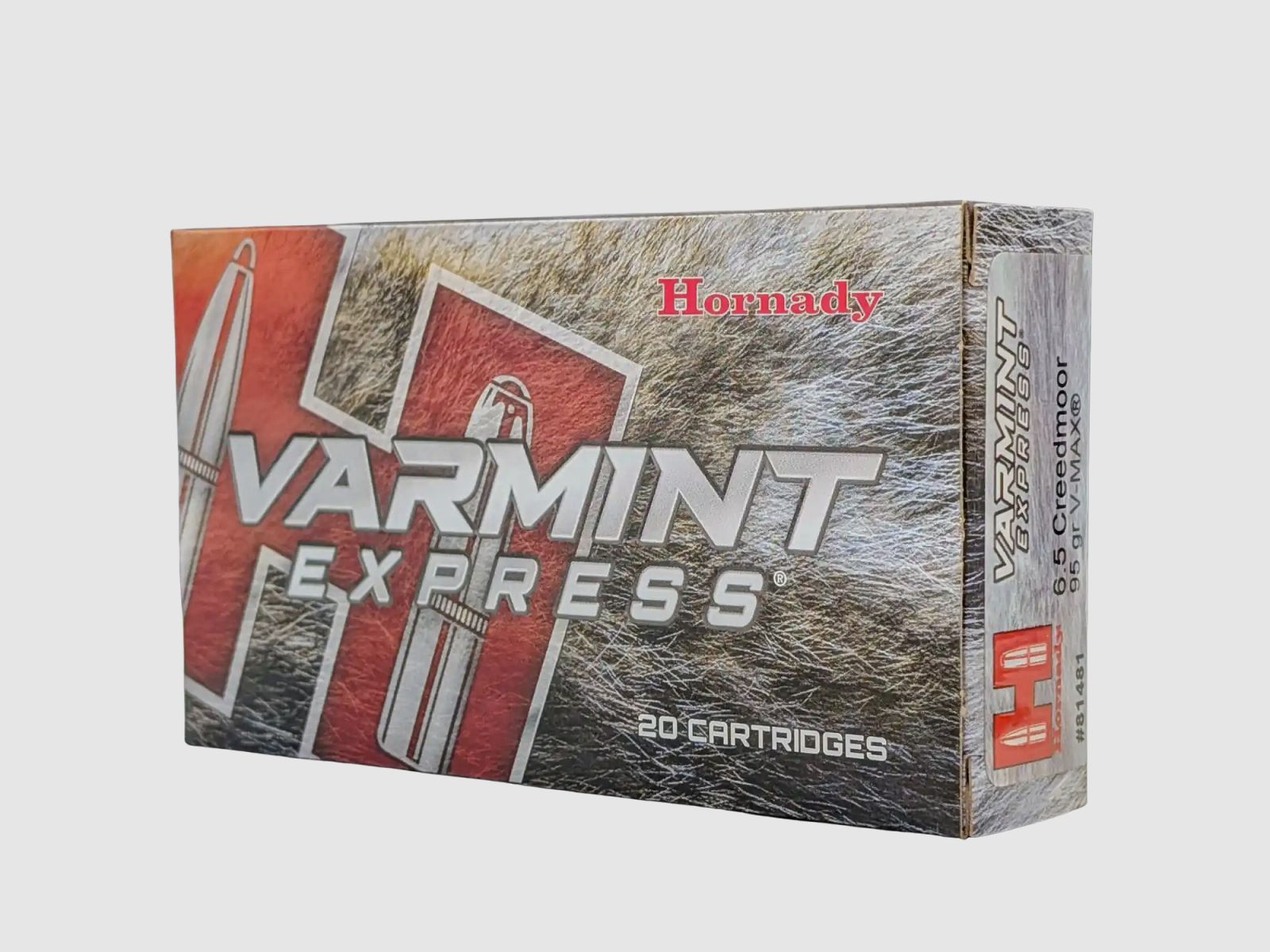 Hornady 6.5 Creedmoor V-Max 95gr 20-coups