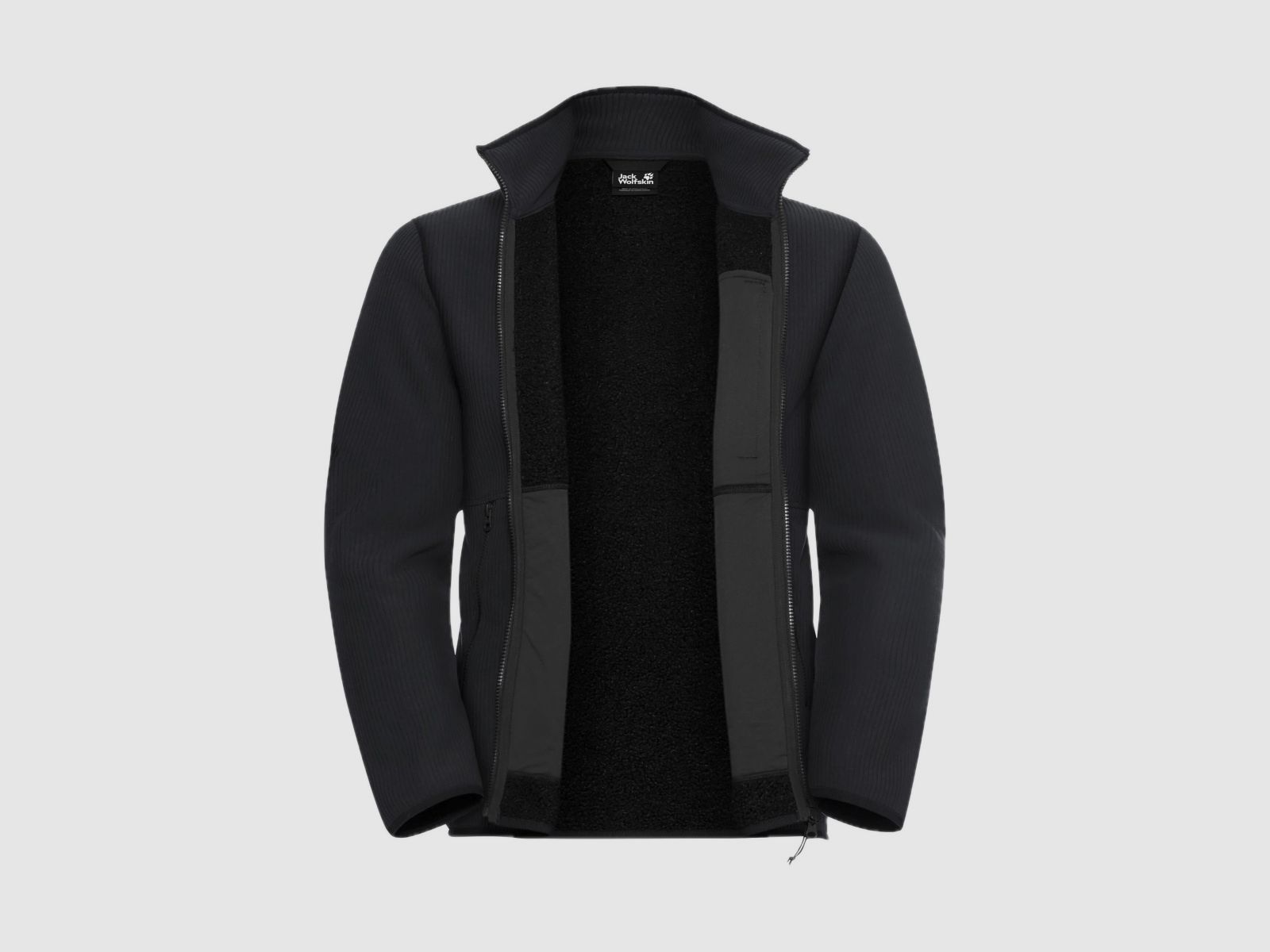 JACK WOLFSKIN Lake Ridge Jkt M Fleecejacke Herren Black