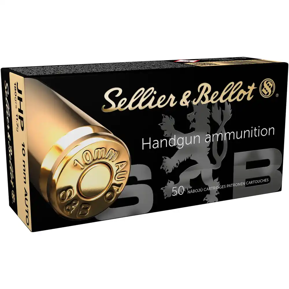 S&B Sellier & Bellot 10mm Auto JHP 11,7g 180grs. 1