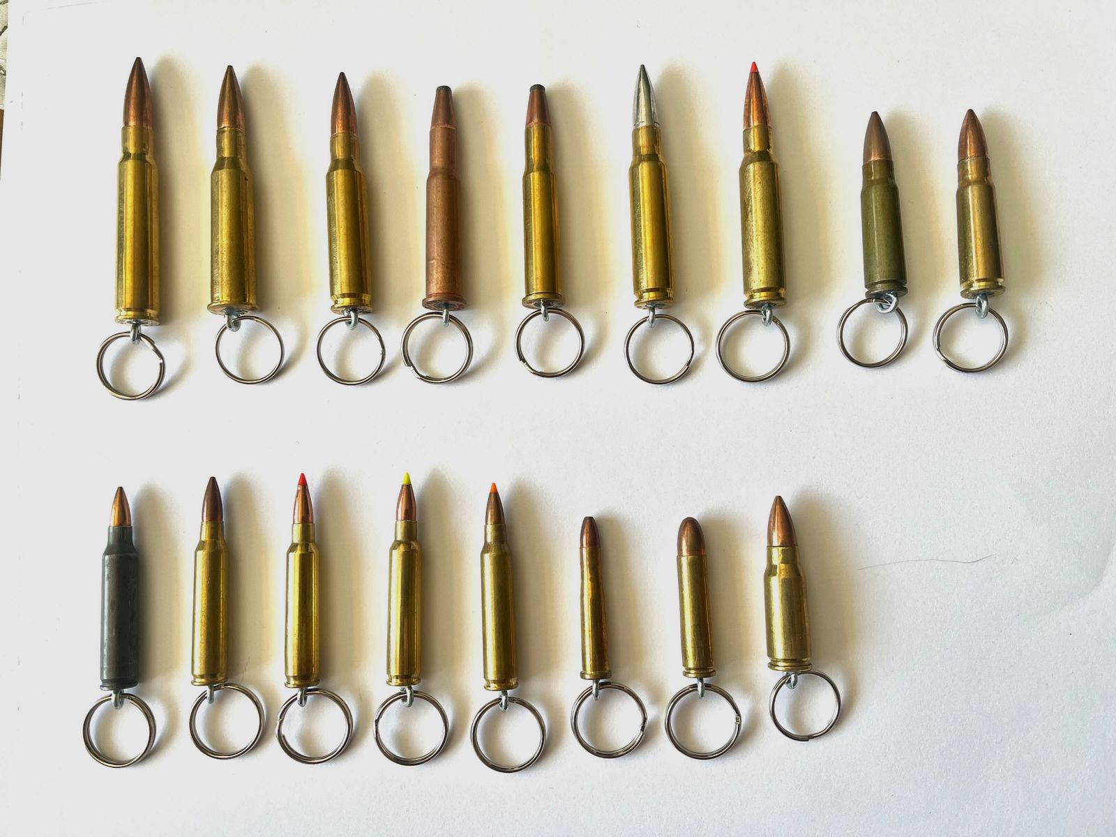 Différentes cartouches - porte-clés arme longue, image 1 sur 11
