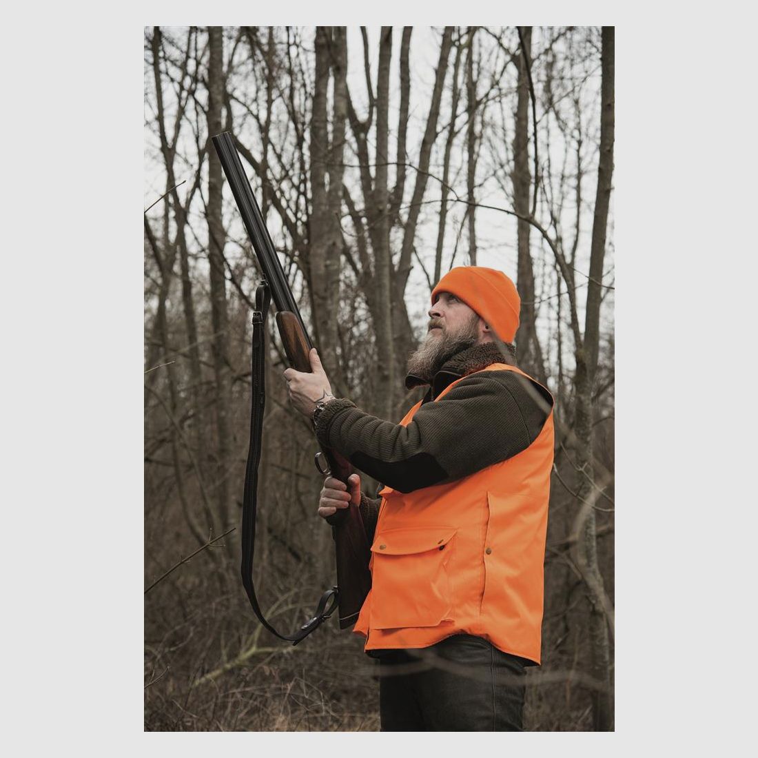 DÖRR 208403 Wendeweste Orange/Olivgrün 3XL