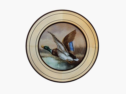 Disque d'honneur cerf dans un cadre interchangeable 34cm