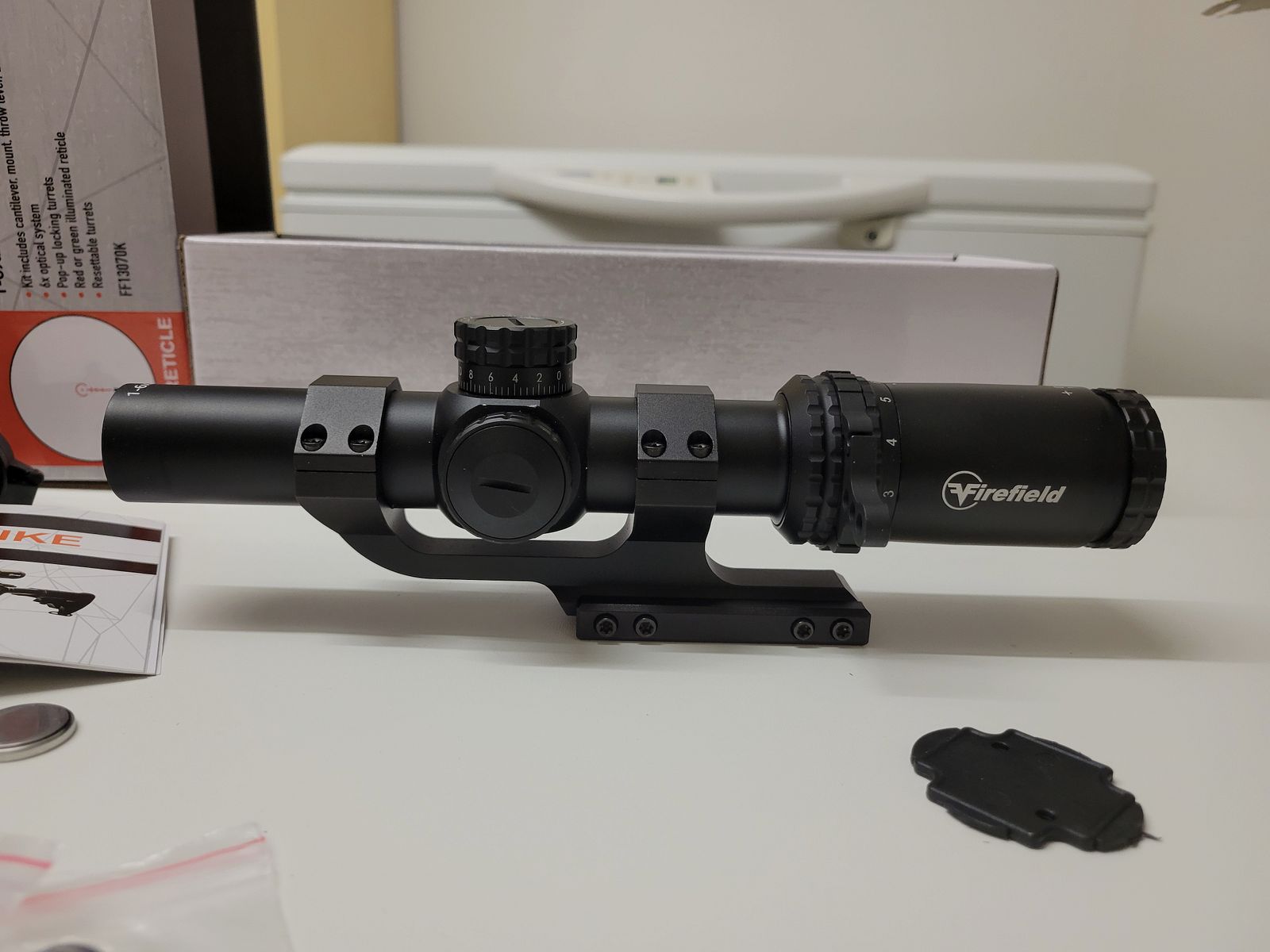 Rapidstrike 1-6 x 24 SFP Kit, Firefield