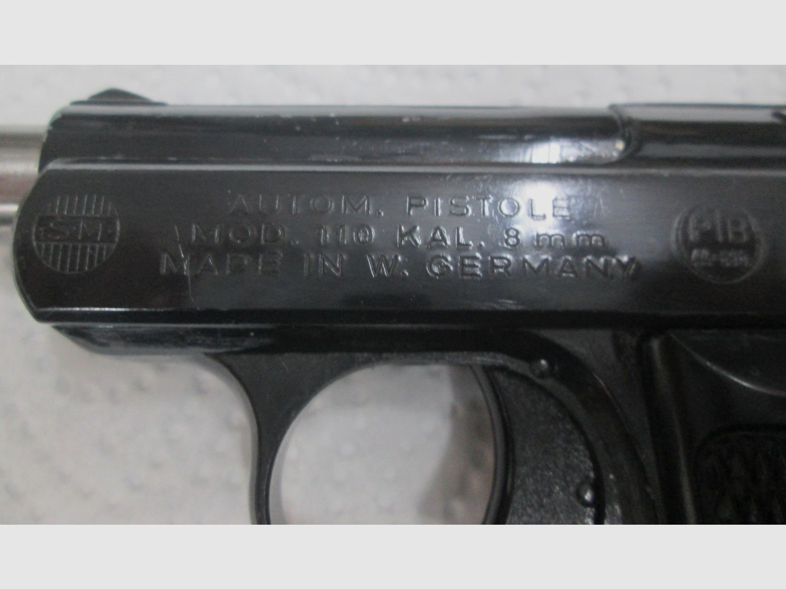 Blank pistol SM 110 cal. 8mm bang