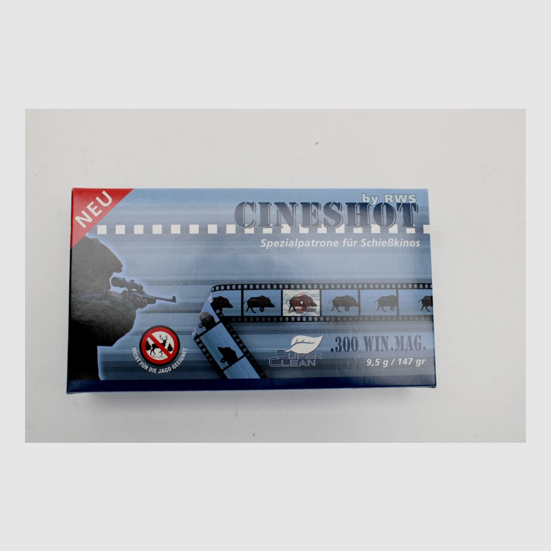 RWS Cineshot .300 Win Mag mit 9,5g / 147gr. 20er Pack - .300 Win Mag