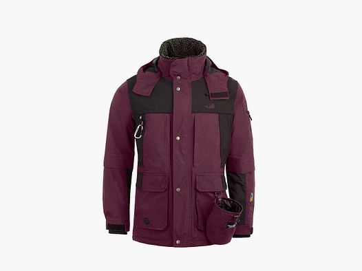 Arrak Outdoor Original Jacket Heren Bordeaux/Zwart 2XL
