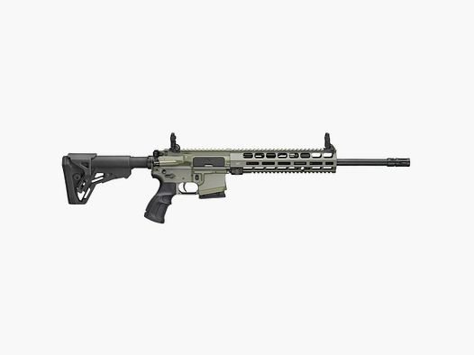 Haenel semi-automatisch geweer CR 223 M-LOK handguard .223 Rem. loop lengte 423 mm | Directe trekker lang olijf sportief goedgekeurd