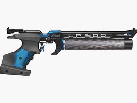 Walther LP500 Meistermanufaktu rechts, Griff Gr.M-L blau