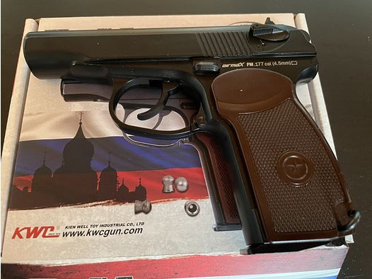 Makarov CO2 Diabolo von KWC Vollmetall CO2