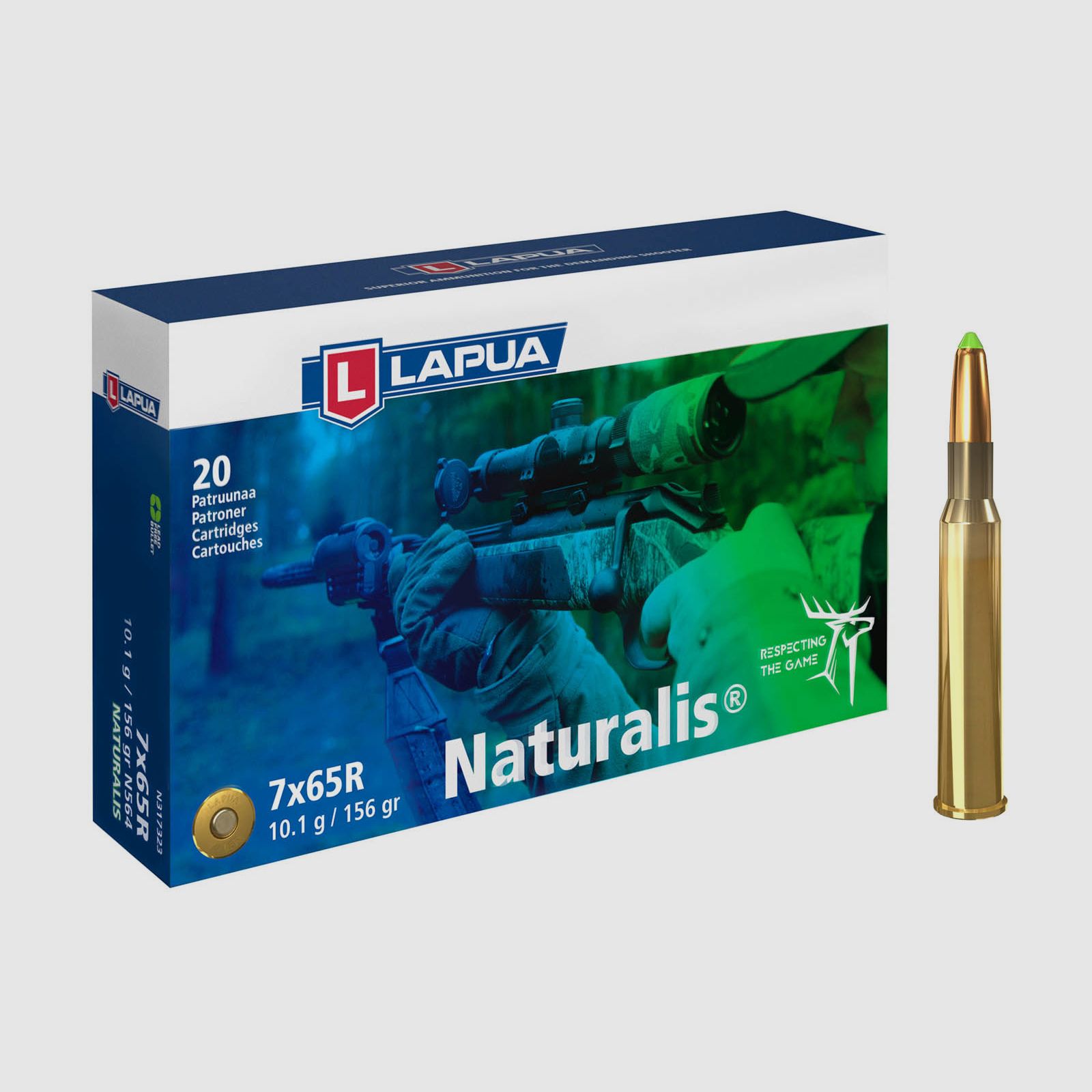 Lapua 7x65R Naturalis 10,1g - 156gr.