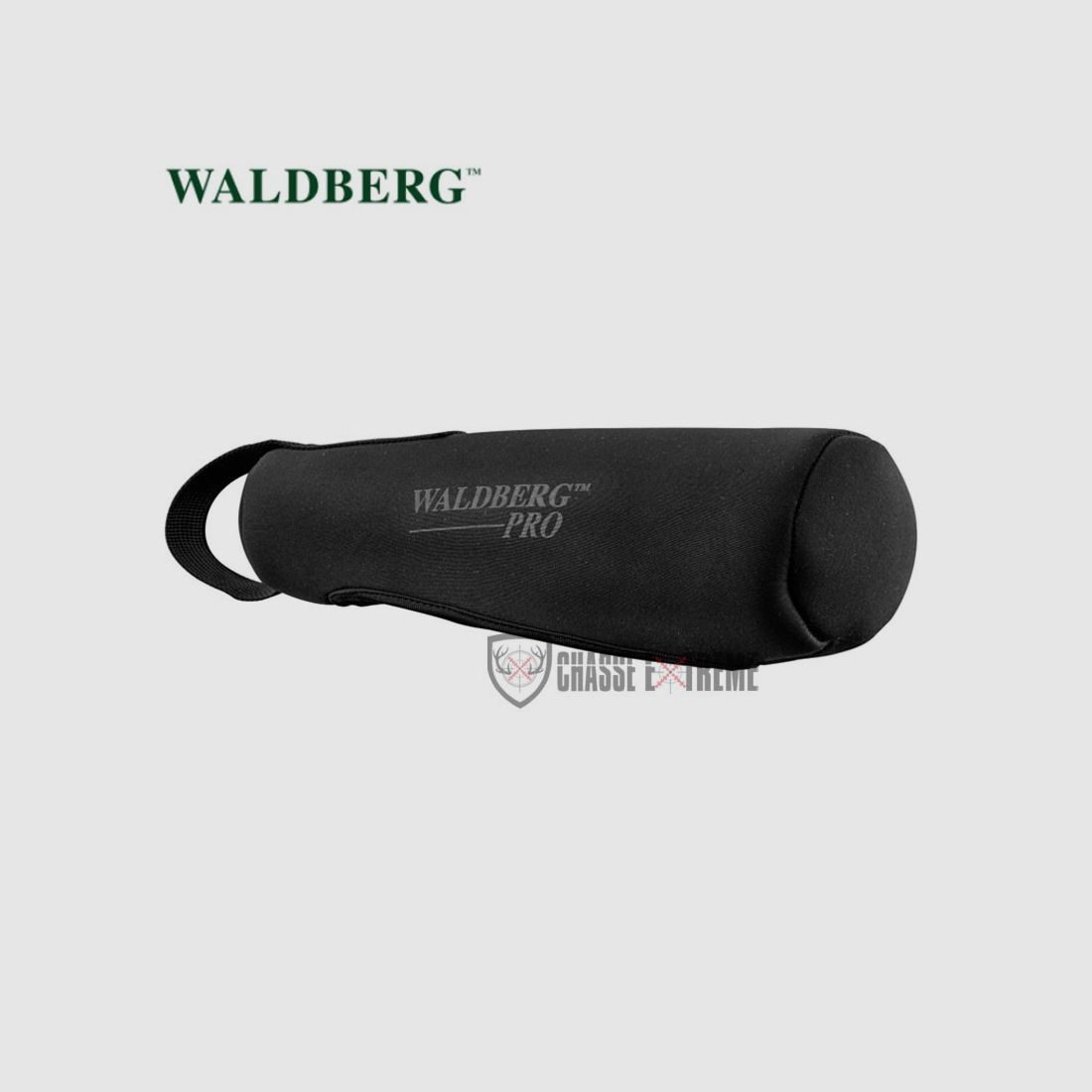 Pack Halbfernglas Hütte Waldberg 9X65 Ed + Waffenkoffer + Monobloc Aluminium Kompensator WALDBERG, Bild 6 von 11