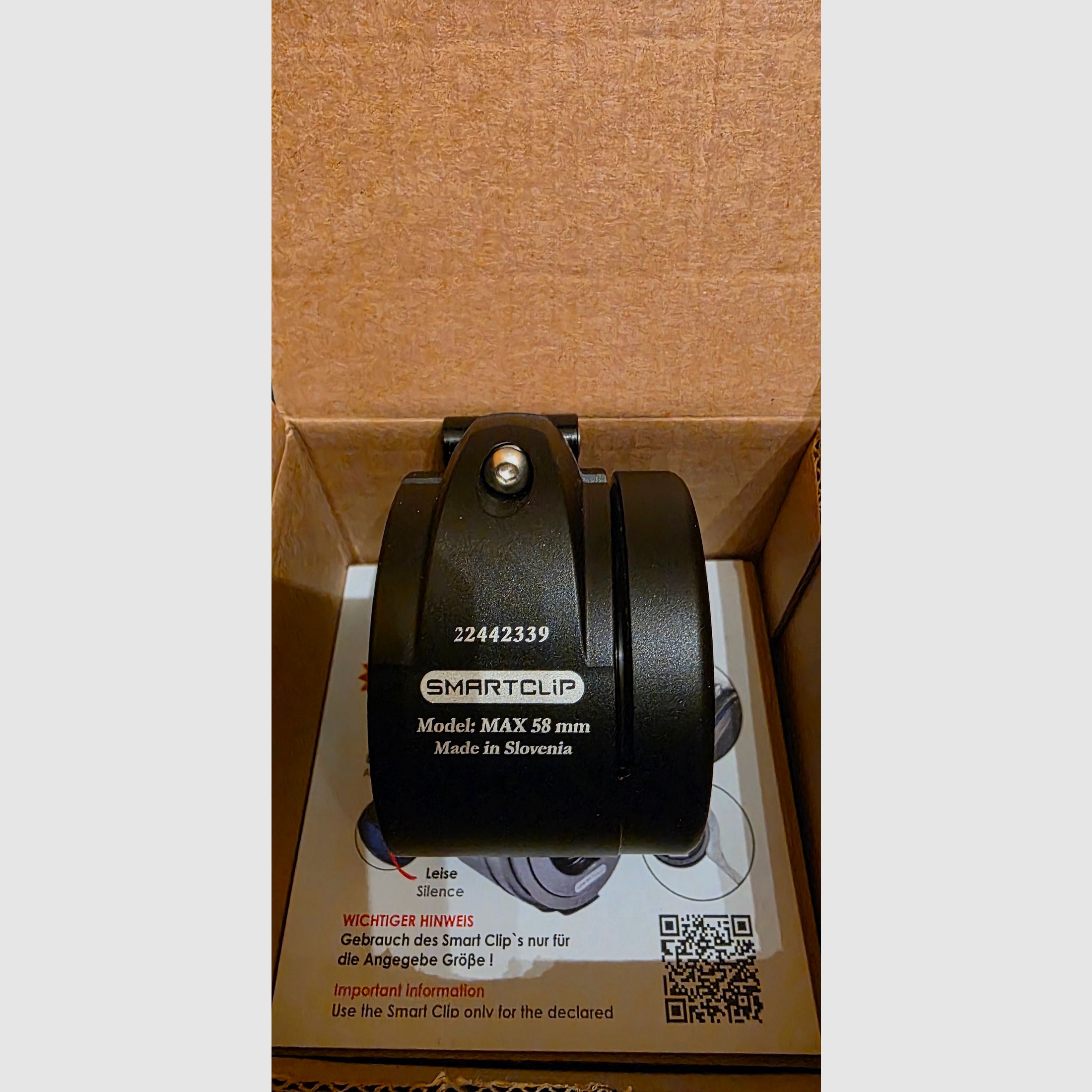 SMARTCLIP AS Adattatore 58mm