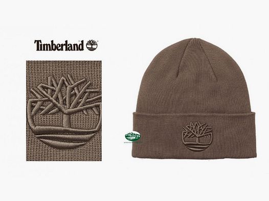 TIMBERLAND Hoed met 3D Geborduurd Logo Bruin
