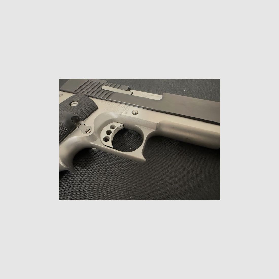 Peters Stahl Sportpistole 6" Kaliber 9mm Luger Para