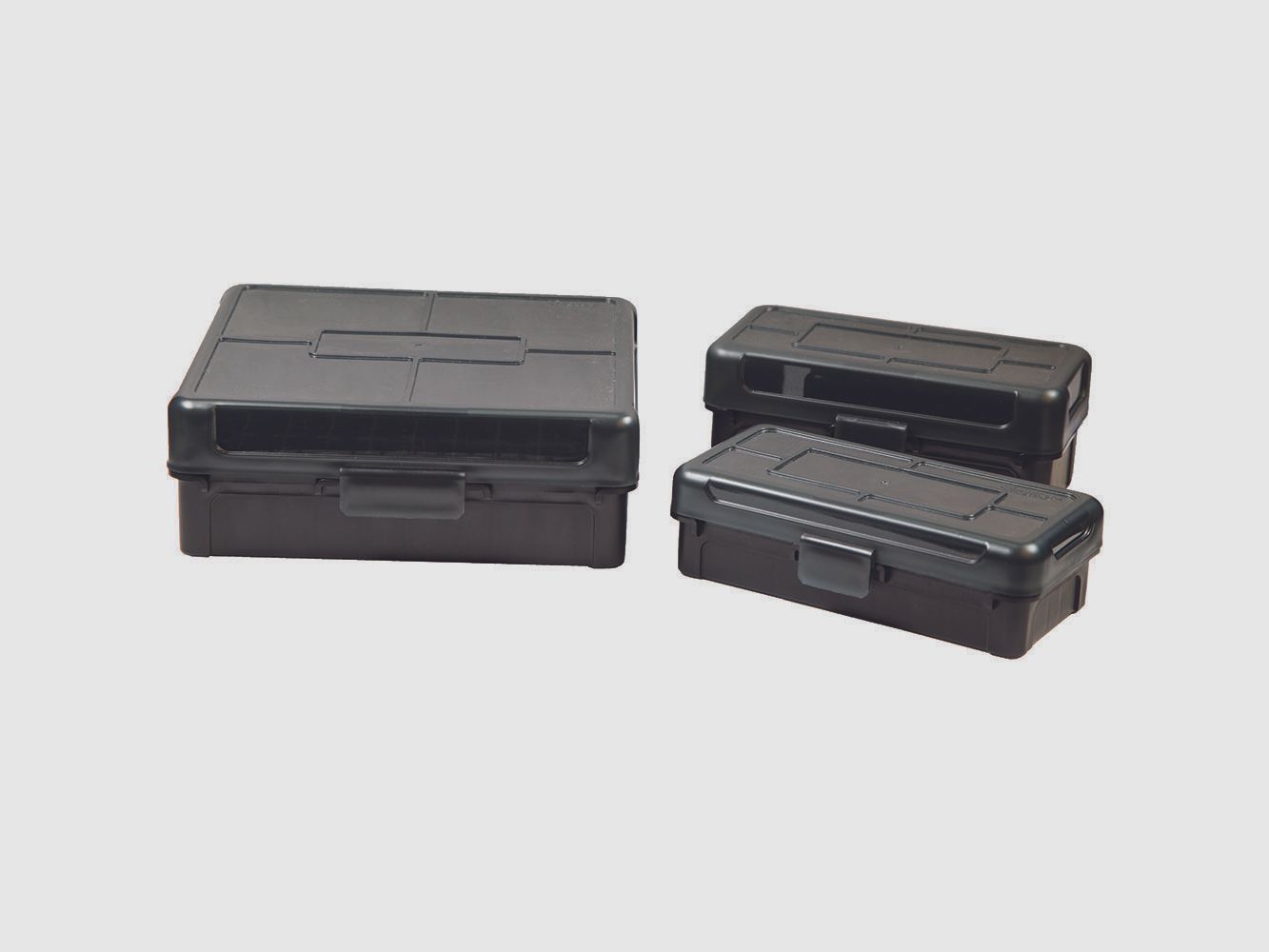 #514 Scatola per munizioni con coperchio a cerniera – .45-70 GOV, .458 SOCOM, .500 S&W Mag – 50 pezzi, immagine 2 di 2