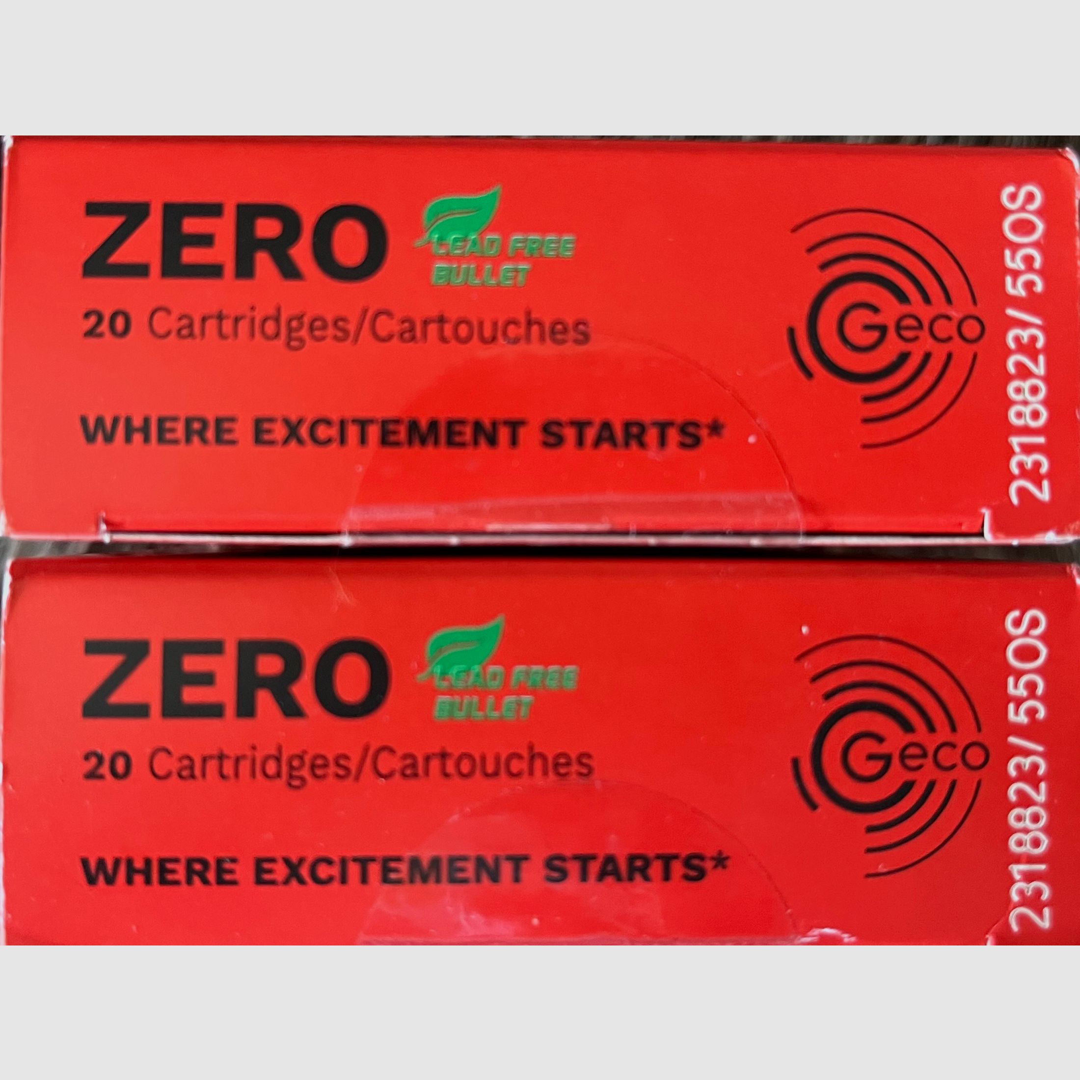 Munitie GECO Zero .308 Win.  ** 7 x 20 OVP **