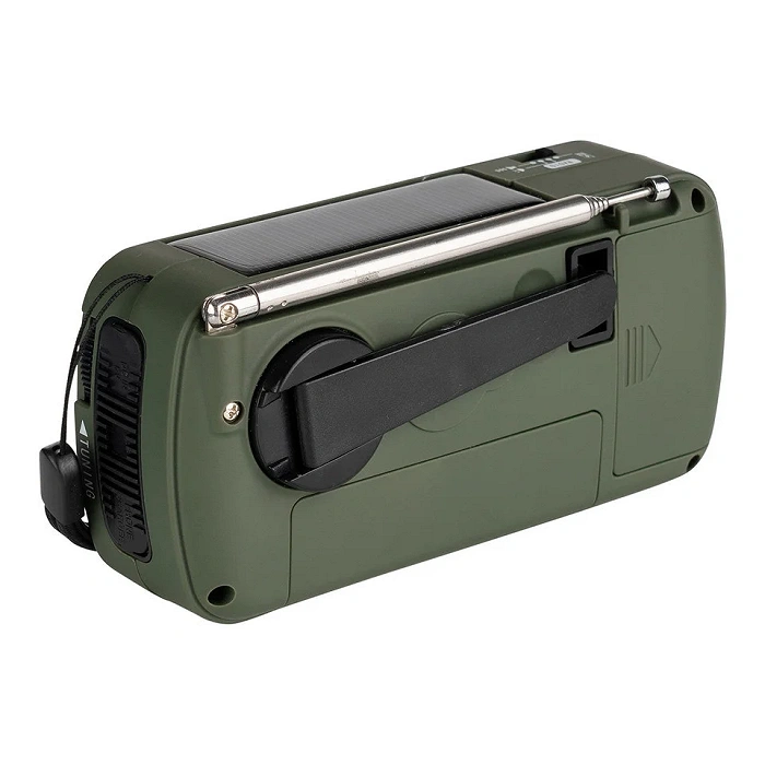 Radio awaryjne Fosco Outdoormen 4-kanałowe Edition - Solar - Dynamo, zdjęcie 5 z 16