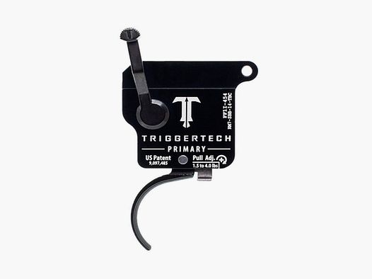 TRIGGERTECH Rem Model 7 Primary – Right – Traditional Curved (PVD Black)