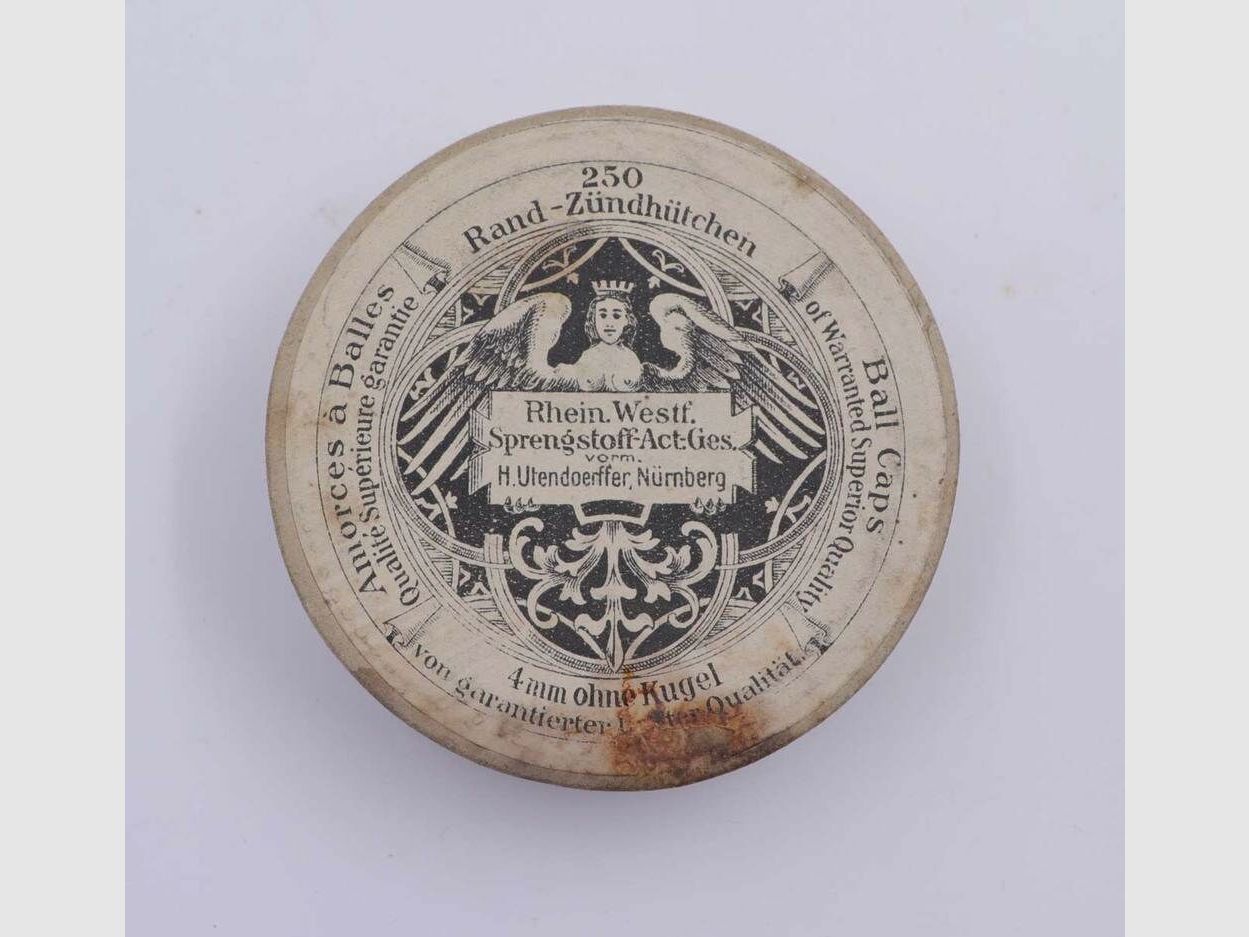 RWS vorm.Utendoerffer,Nürnberg Randzünder/Zimmerstutzen