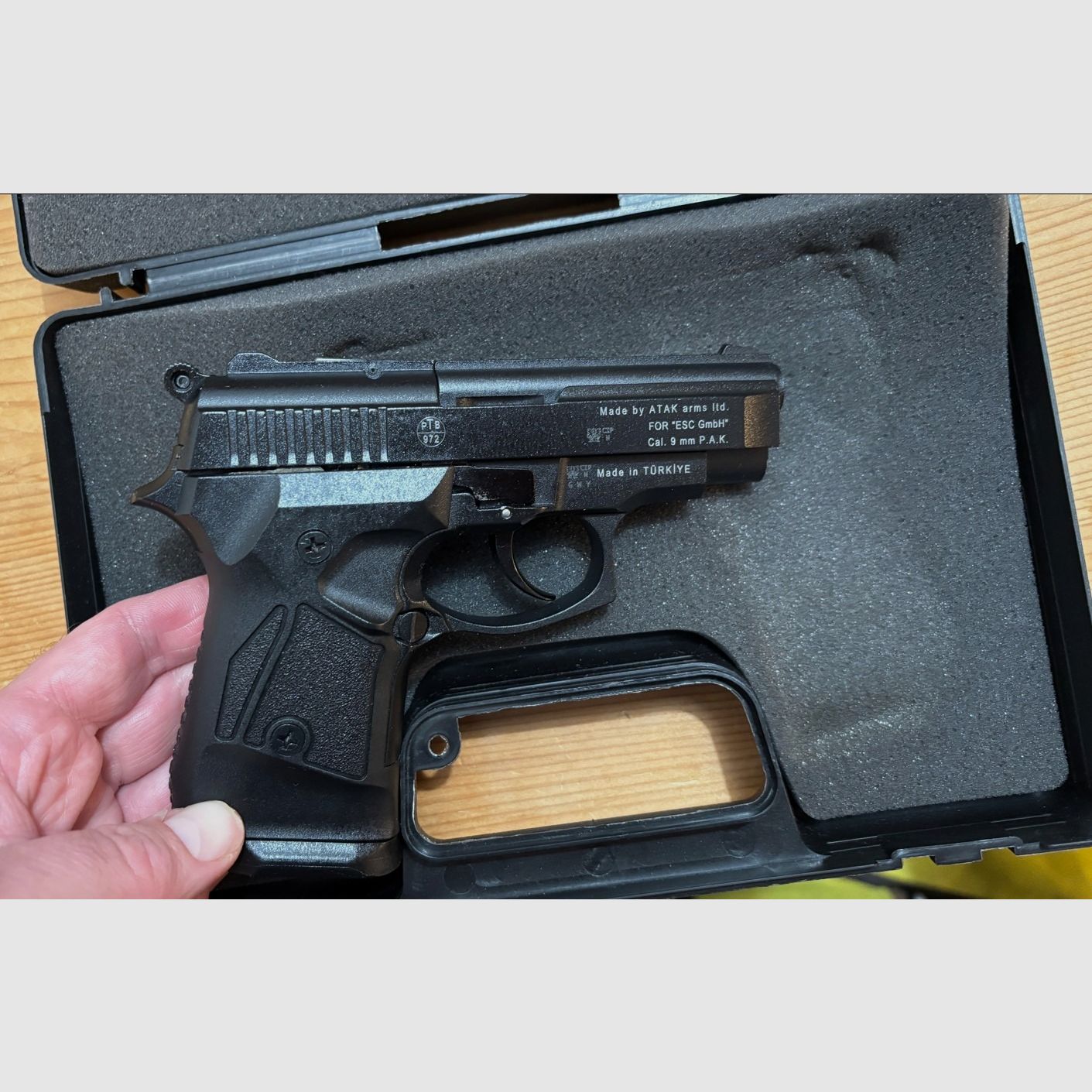 Zoraki 914 Schreckschusspistole alte PTB 972