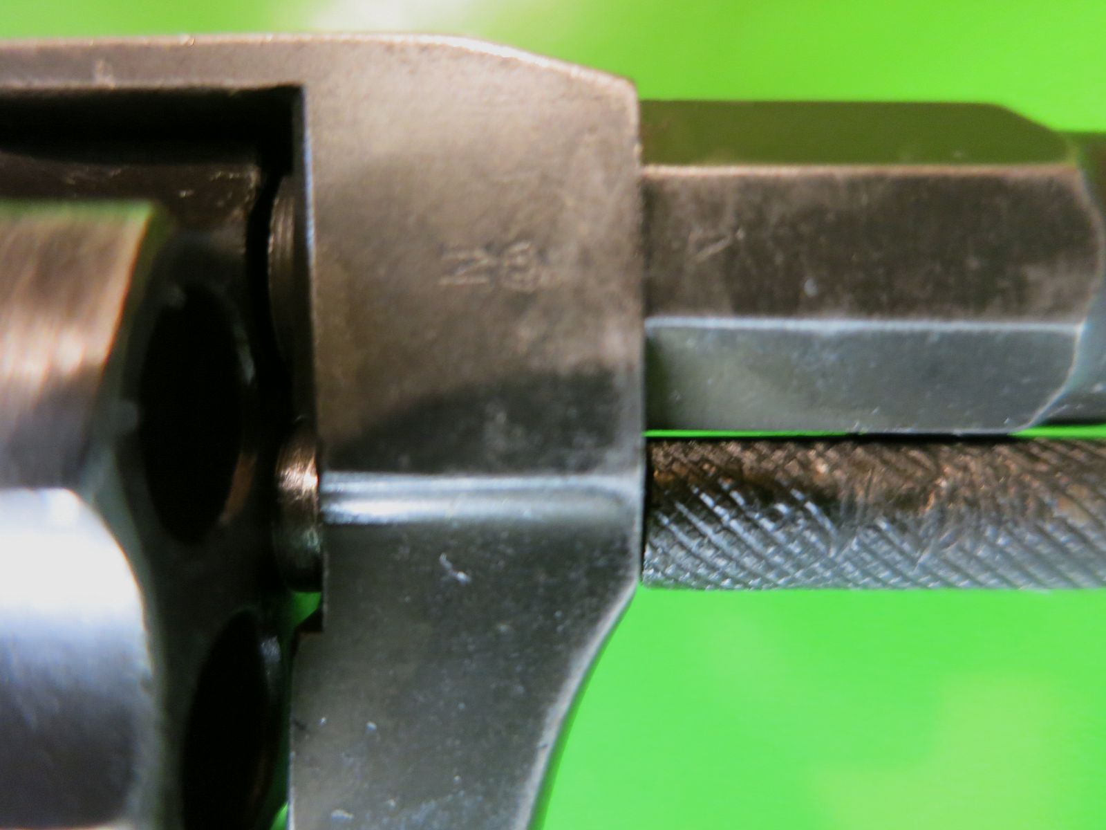 Friedrich Pickert, 'Hammerless' revolver, Arminius model 7, caliber 7.65 mm Browning #90-