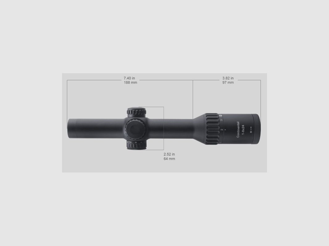 Continental x8 1-8x24 SFP ED VECTOR, imagen 12 de 13