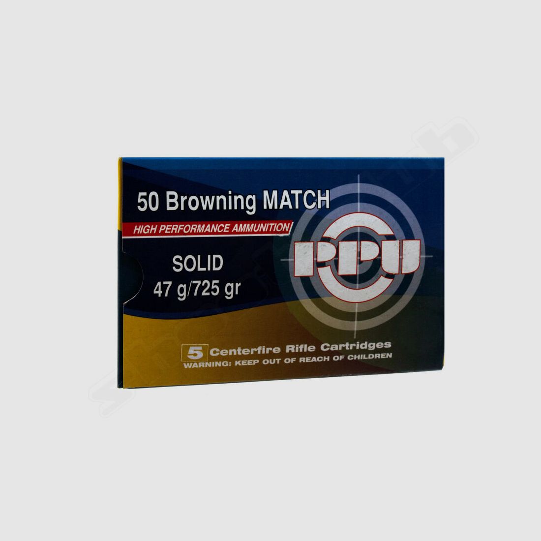 PPU - Prvi Partizan FMJ 725grs 5St .50BMG