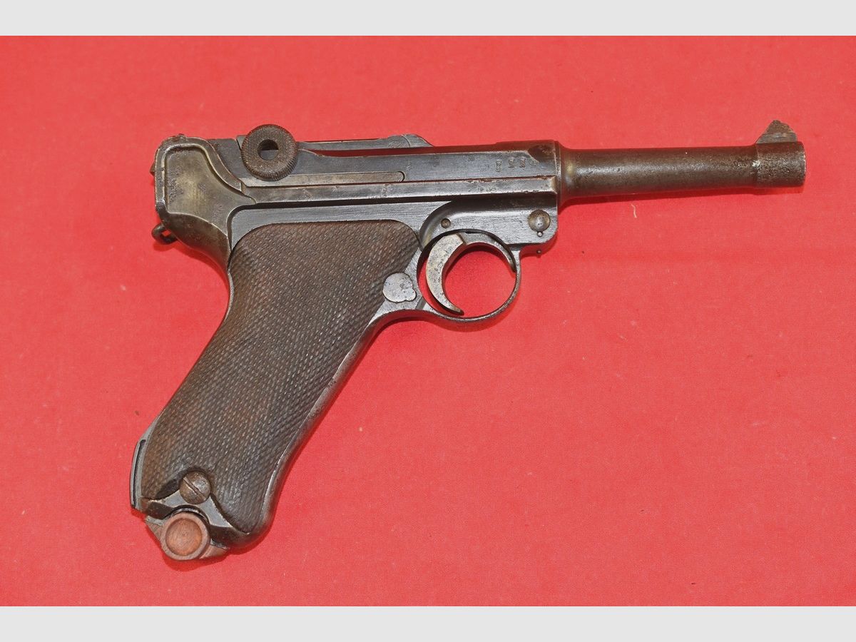 #8263 Luger P08-pistool, bouwjaar 1918, kal. 9x19, afbeelding 2 van 25