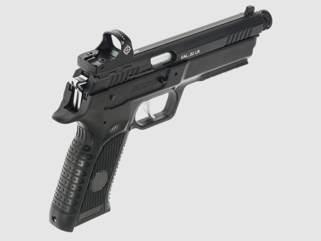 TANFOGLIO FORCE 22 TACTICAL CANNA FILETTATA 1-2X28 PRONTA PER OTTICA, immagine 3 di 4
