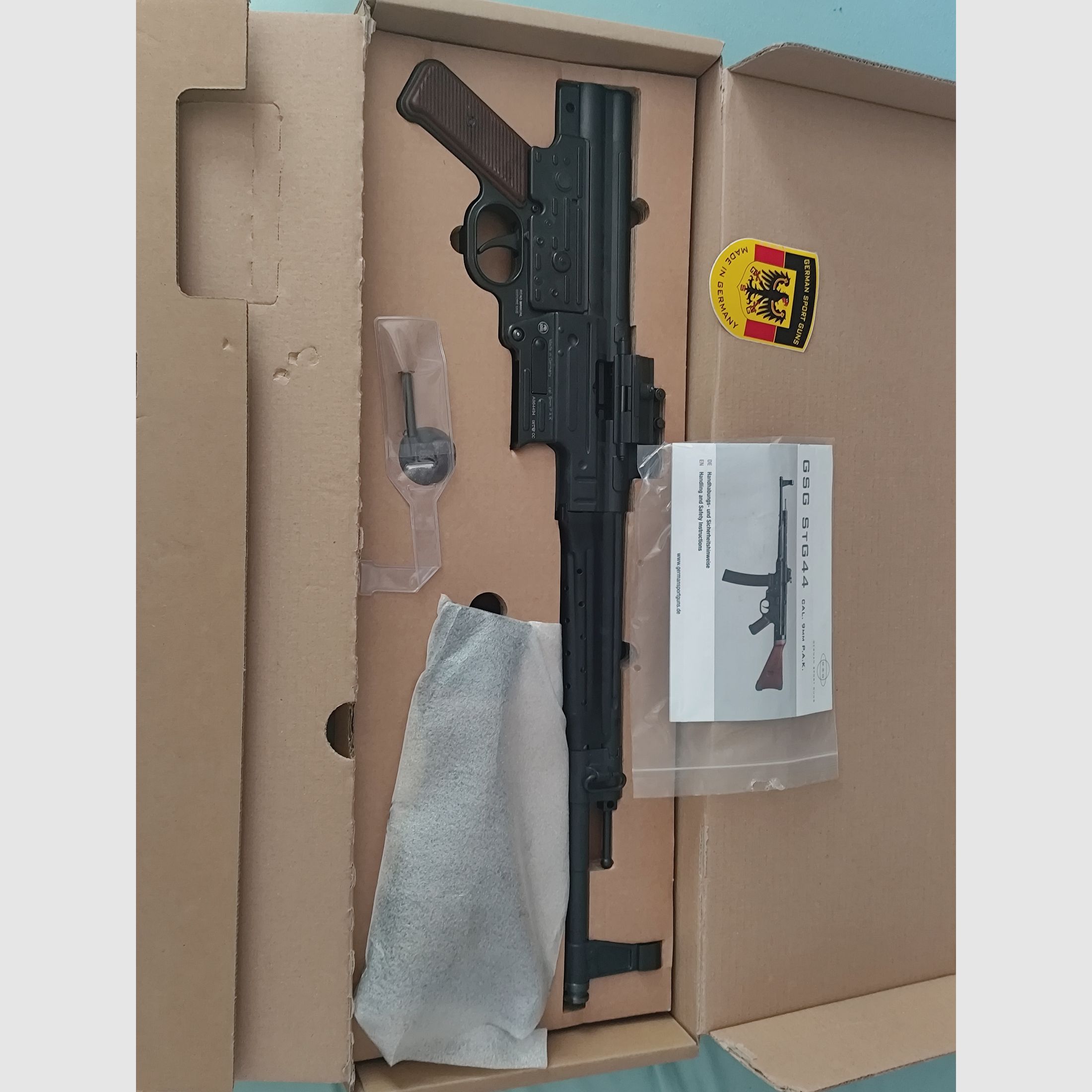 GSG STG 44 – Neuwertig – Einmal geschossen – OVP mit Zubehör