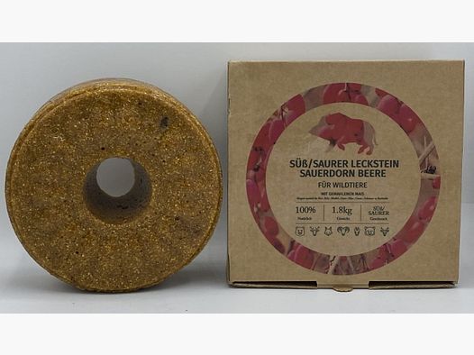 Wildlutscher Leckstein Sauerdorn Beere