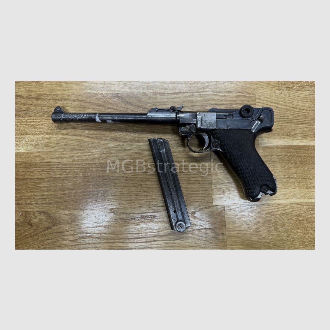 DWM Pistol 08 1916 - semi-automatic pistol 9mm Luger proof piece - valid proof CIP 2026 - Ari long 08 - Luger