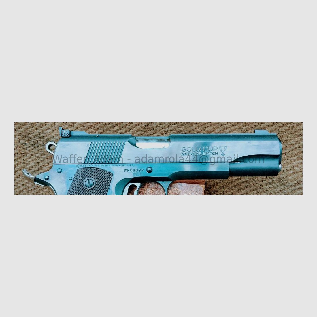 Colt 1911 MKIV National Match Gold Cup Series 80