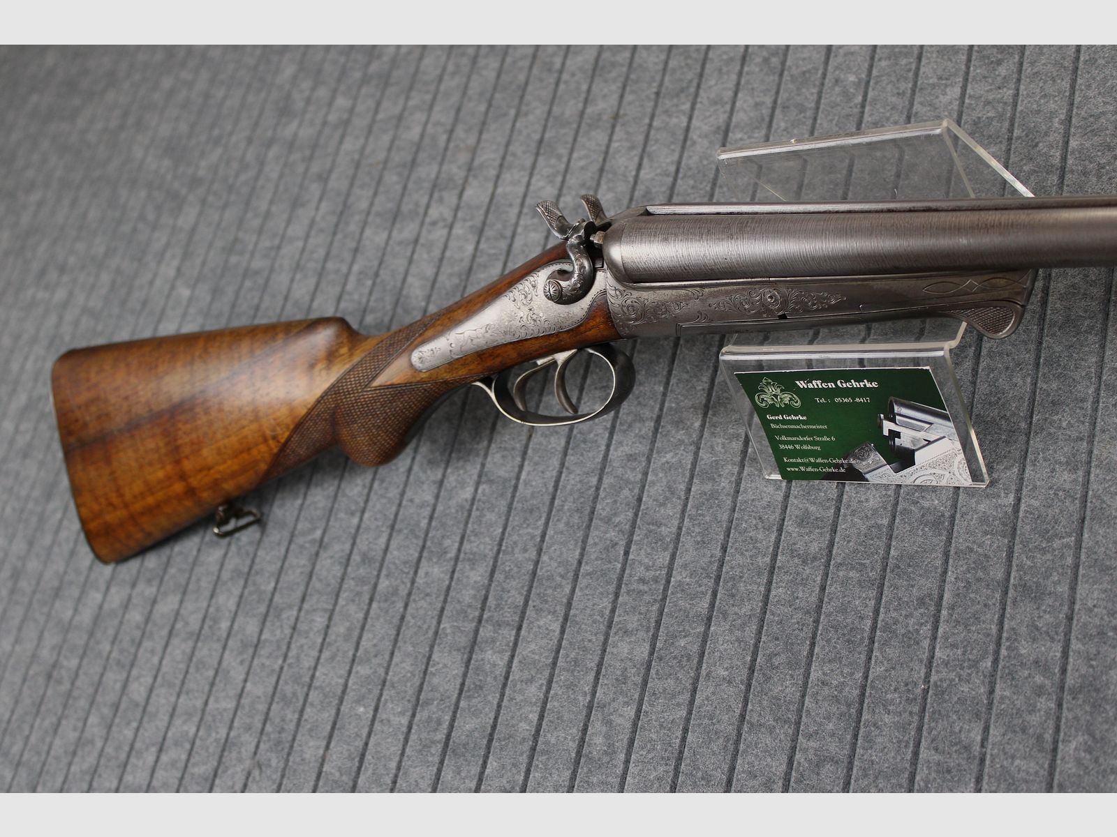 Husqvarna Damast Hahnflinte 16/70