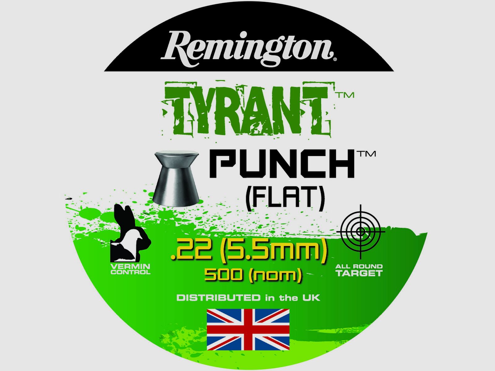 Remington Tyrant Punch Flat Kal. .22 / 5,5mm, 250 Schuss