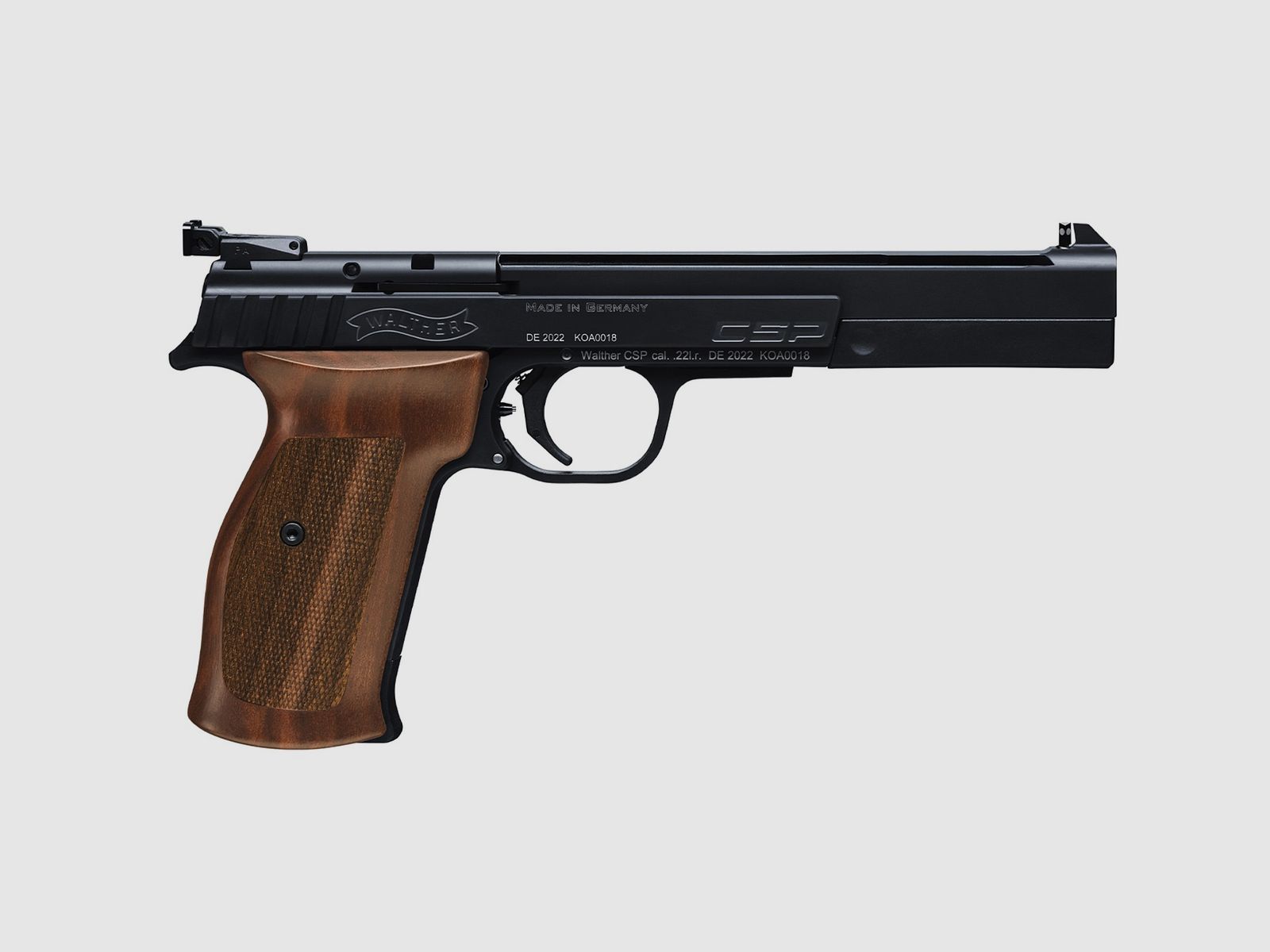 Vorführwaffe Carl WALTHER CSP Dynamic .22lr einstellbarer Matchabzug Sportpistole