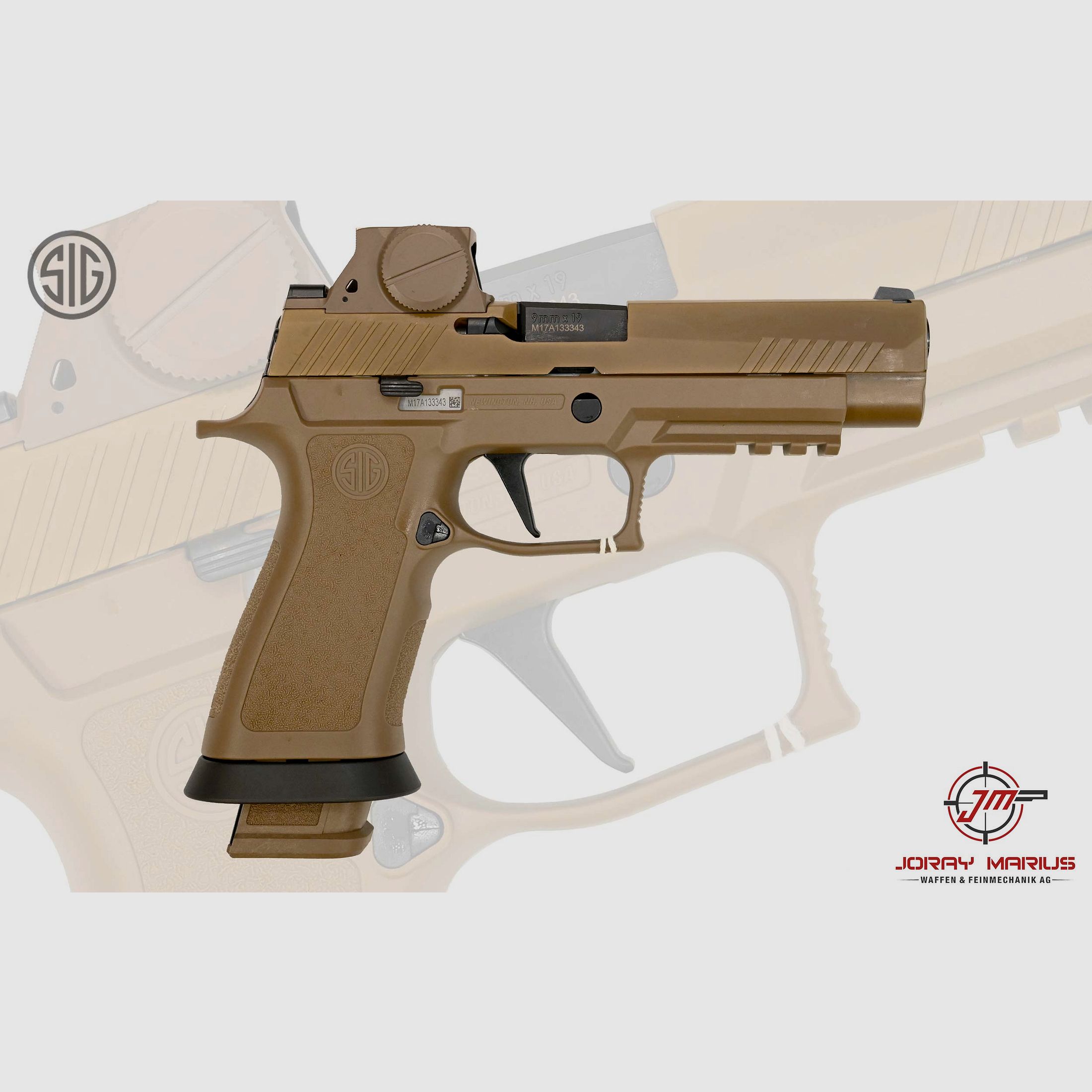 SIG Sauer P320 M17X US Military Coyote 9mm Para, imagen 1 de 2
