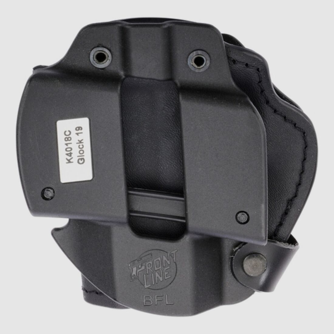 Front Line Holster Open Top Kydex BFL gefüttert Glock 17/22/31