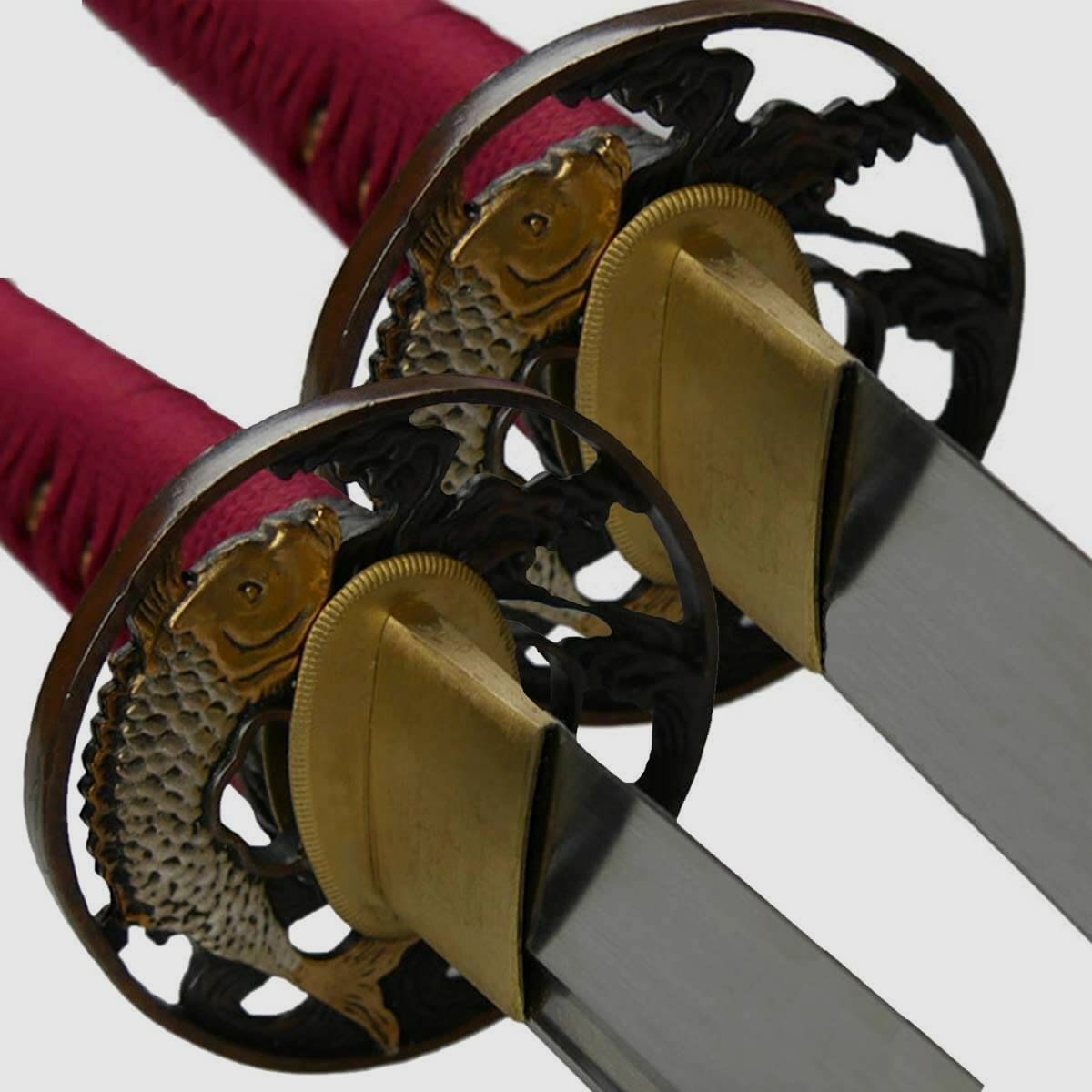 Katana Wakizashi Paire d'Épées Daisho Nishikigoi