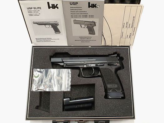 Pistole Heckler und Koch USP Elite Inkl. Zubehör