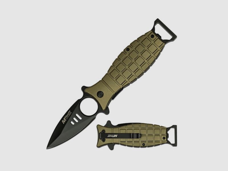 Mtech Green Opening Grenade couteau pliant