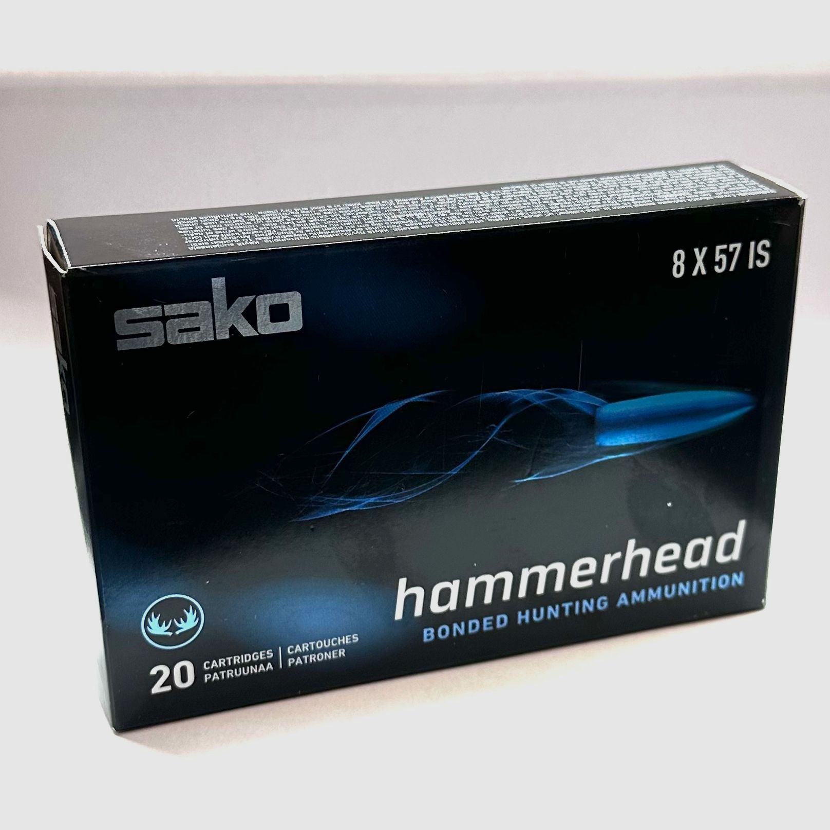 Sako 133001600 8x57 IS Hammerhead SP 13,0g 200grs. Munición de rifle 20 piezas